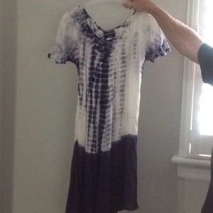Tye dye beach cover up